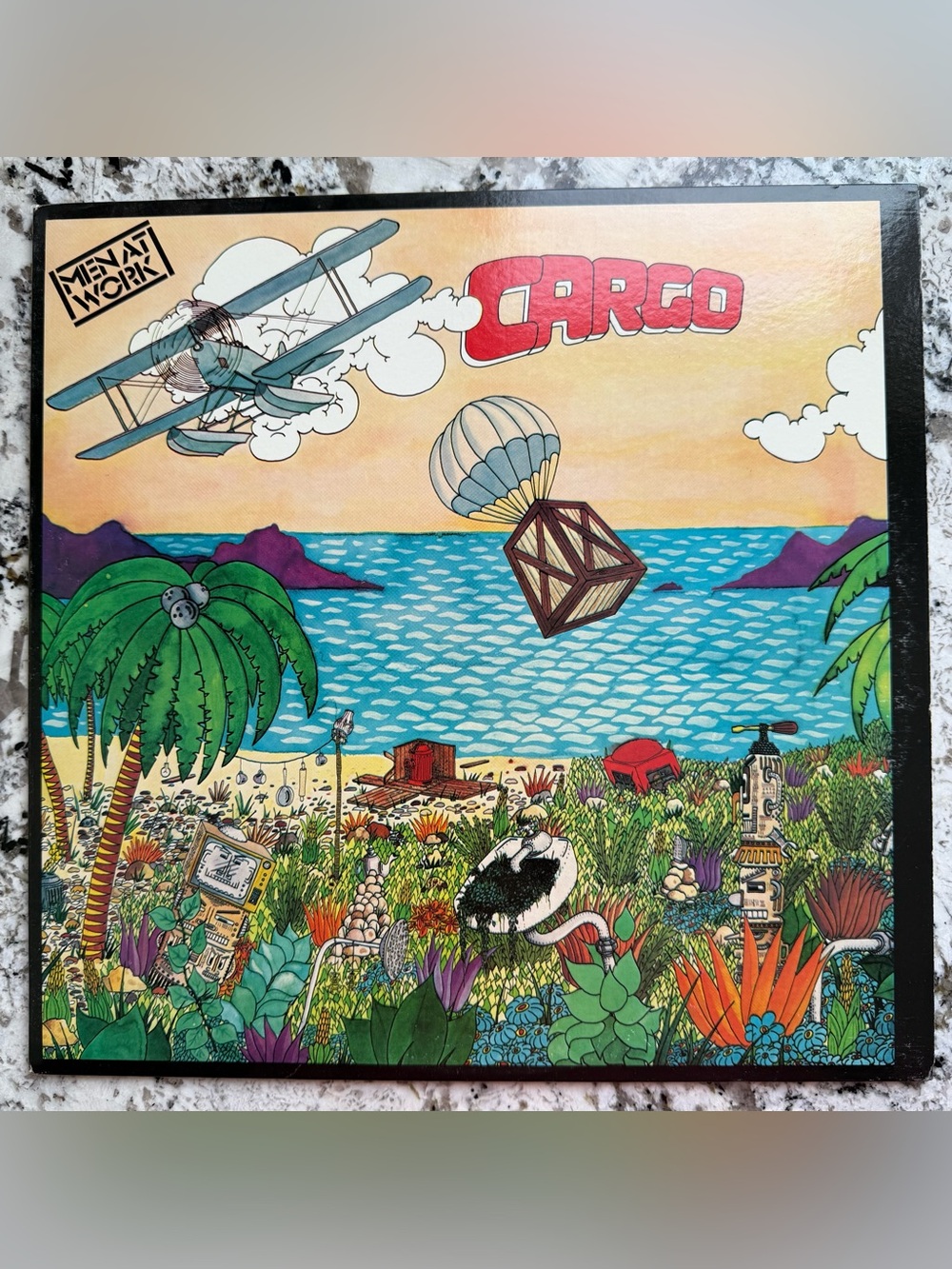 Men At Work “Cargo’ _ Vinyl LP _ 1983 Pressing